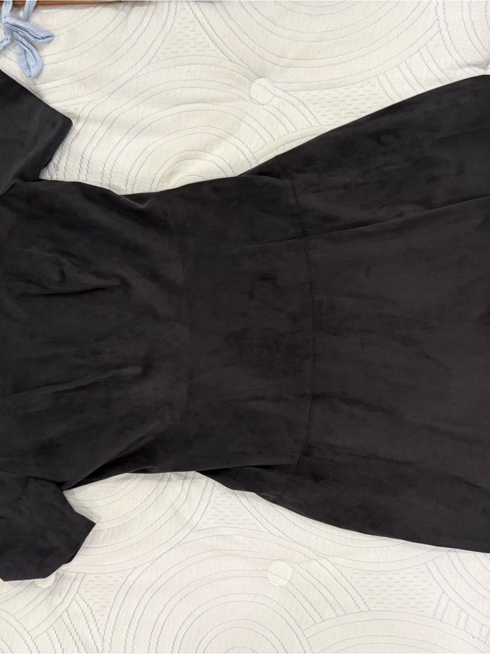 CeCe Black Short Sleeve Mini Dress